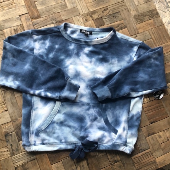 Steve Madden Tie Dye Crewneck Sweatshirt. - Picture 1 of 8